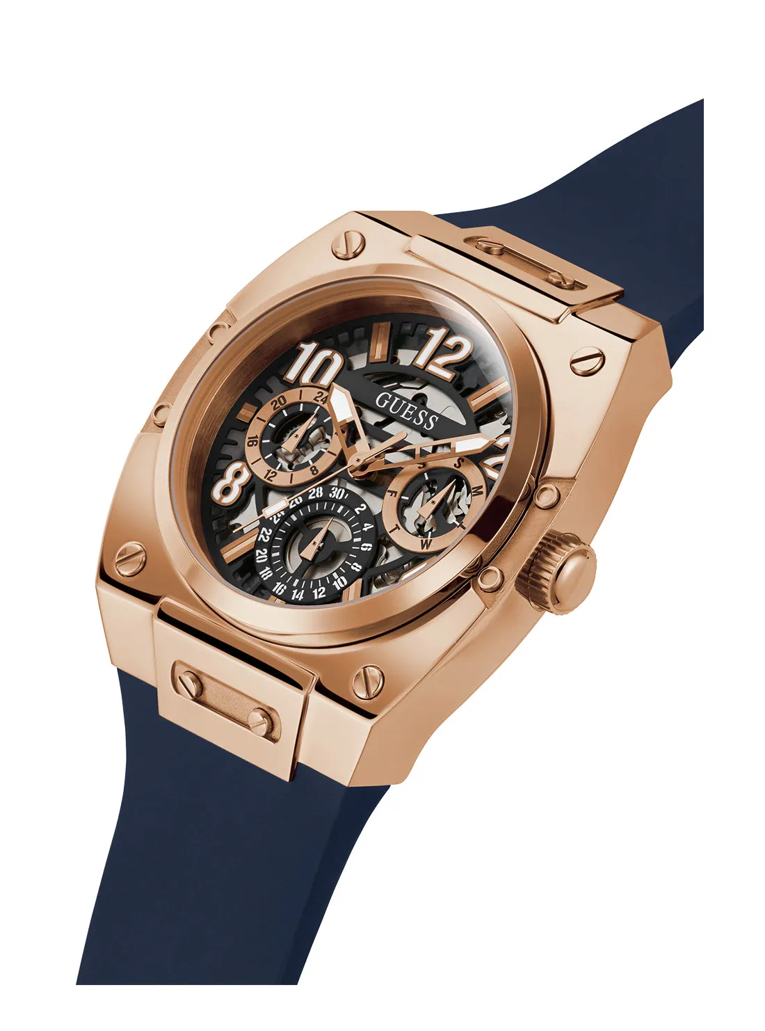 Rose Gold Navy Prodigy Watch