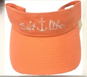 Salt Life Women's Visor Signature Anchor Papaya SLG242