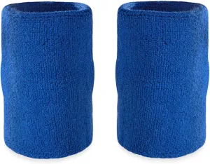 Suddora 6" Doublewide Wrist Bands/Armbands (Pair) - Thick Sweatbands for Basketball, Tennis, Baseball, Gym