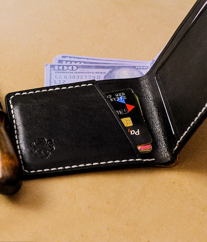 Vintage Leather Wallet Mens - Scarface