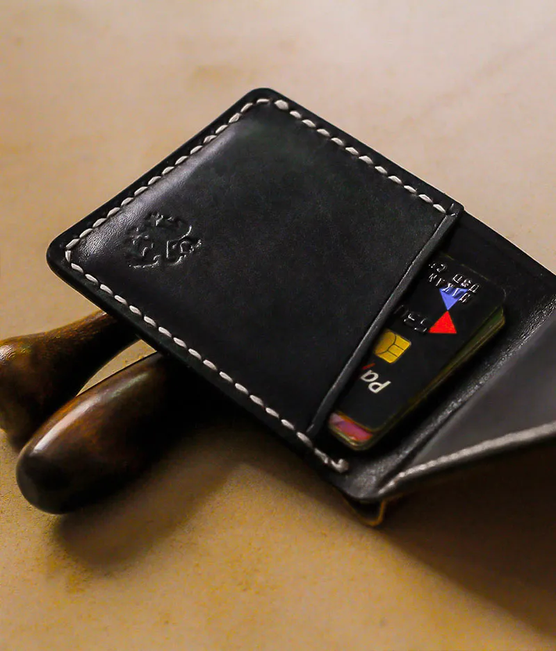 Vintage Leather Wallet Mens - Scarface